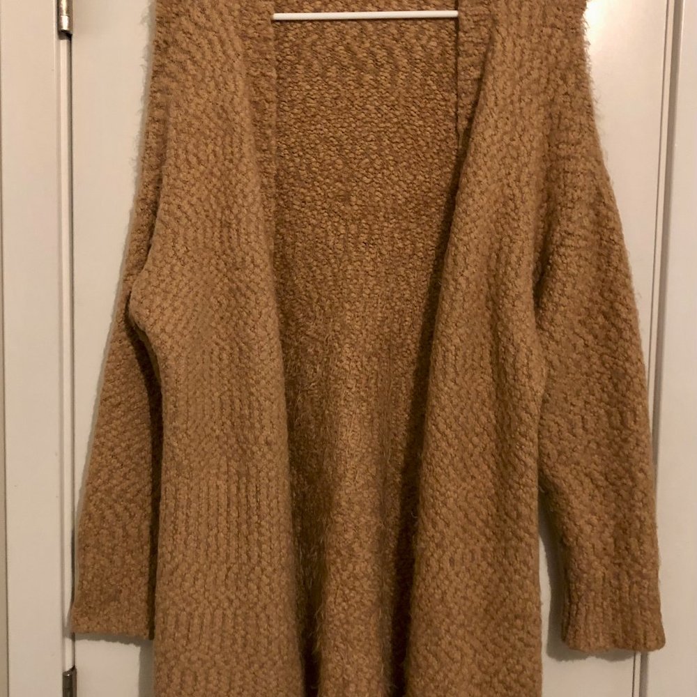 Splendid Button-Down Camel Cardigan - image 5